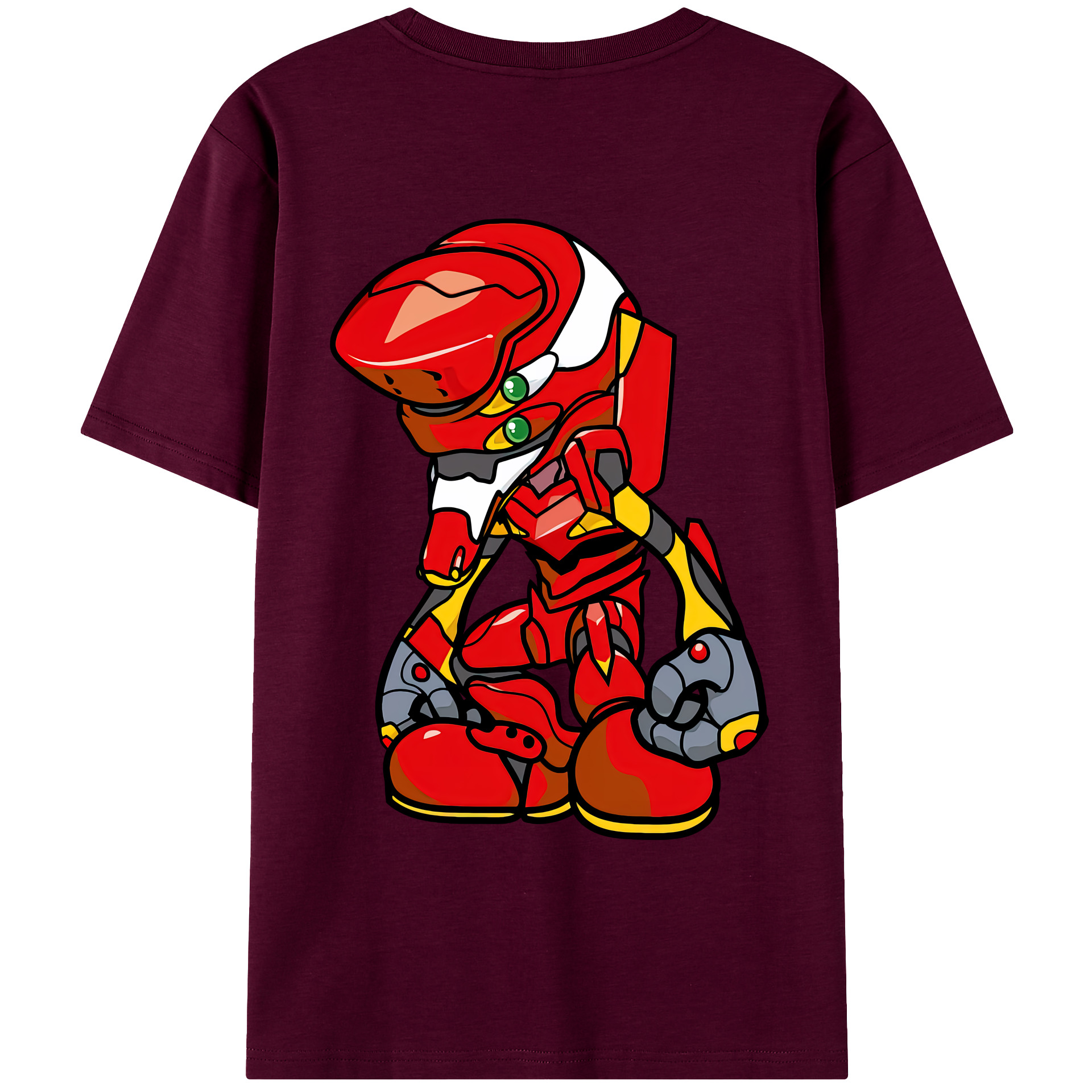 （画像用） EVA 新世紀エヴァンゲリオン レディース半袖Tシャツ(バックプリント)